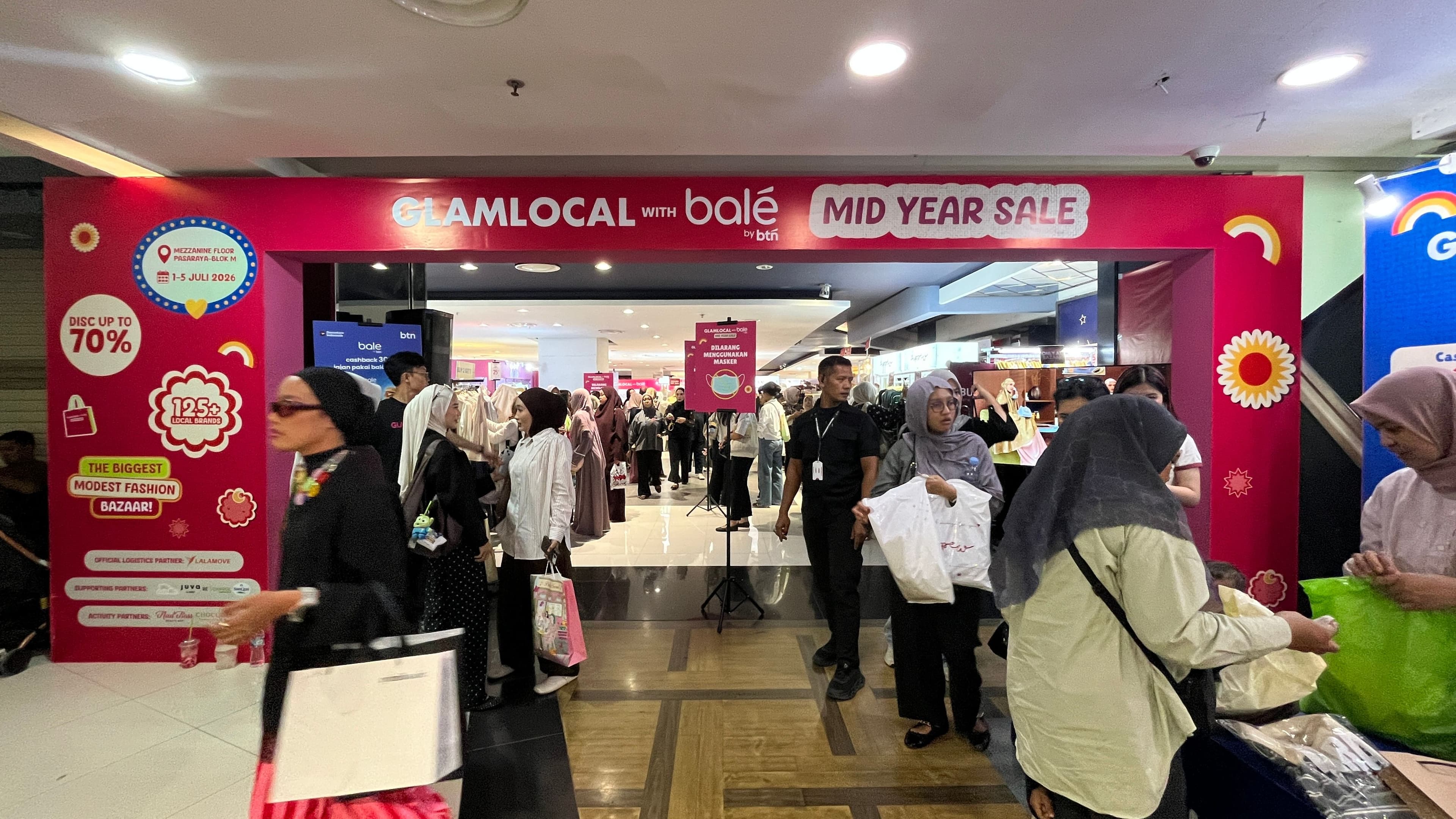 Glamlocal 2026 Ramaikan Pasaraya Blok M dengan Mid-Year Sale!